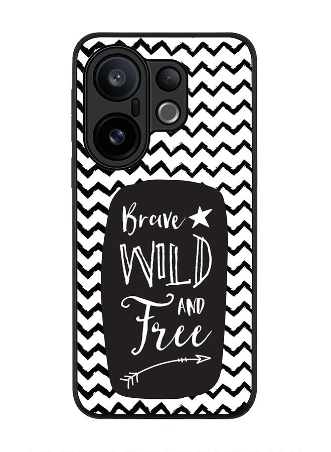 Stylizedd For vivo X200 FE / S30 Pro mini Case,Slim fit Camera Protection, Shockproof Thin Phone cover  - Brave, Wild And Free