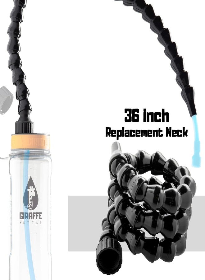 Giraffe Bottle Tower XL Starter Kit: 36 inch / 92 cm Modular Neck, Drinking Tube, Bite Valve, Cleaning Brush - Image 2