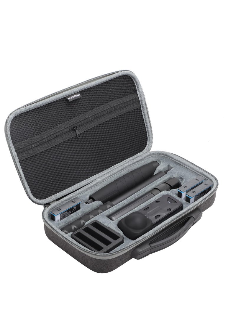 Waterproof Carrying Case for Insta360 X4 Camera Portable Storage Bag, Travel Case Hard Shell Bag for Insta360 X4 Action Camera Accessories Combo  - Image 2