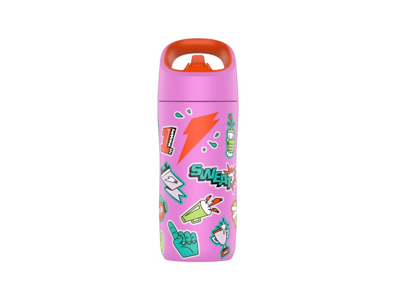 Gatorade Kids' Rookie Metal Water Bottle, 12oz, Stainless Steel Bottle, Double-Wall Insulation, Vacuum Insulated, Thermo Mug - Image 1