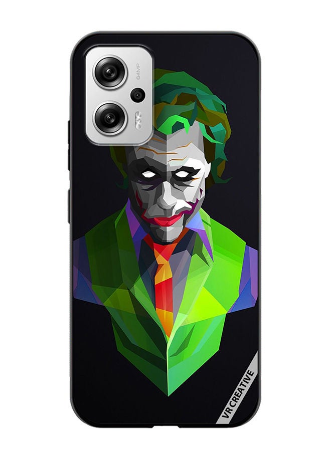 Protective Case Cover For Xiaomi Redmi Note 11T Pro Joker Design Multicolour