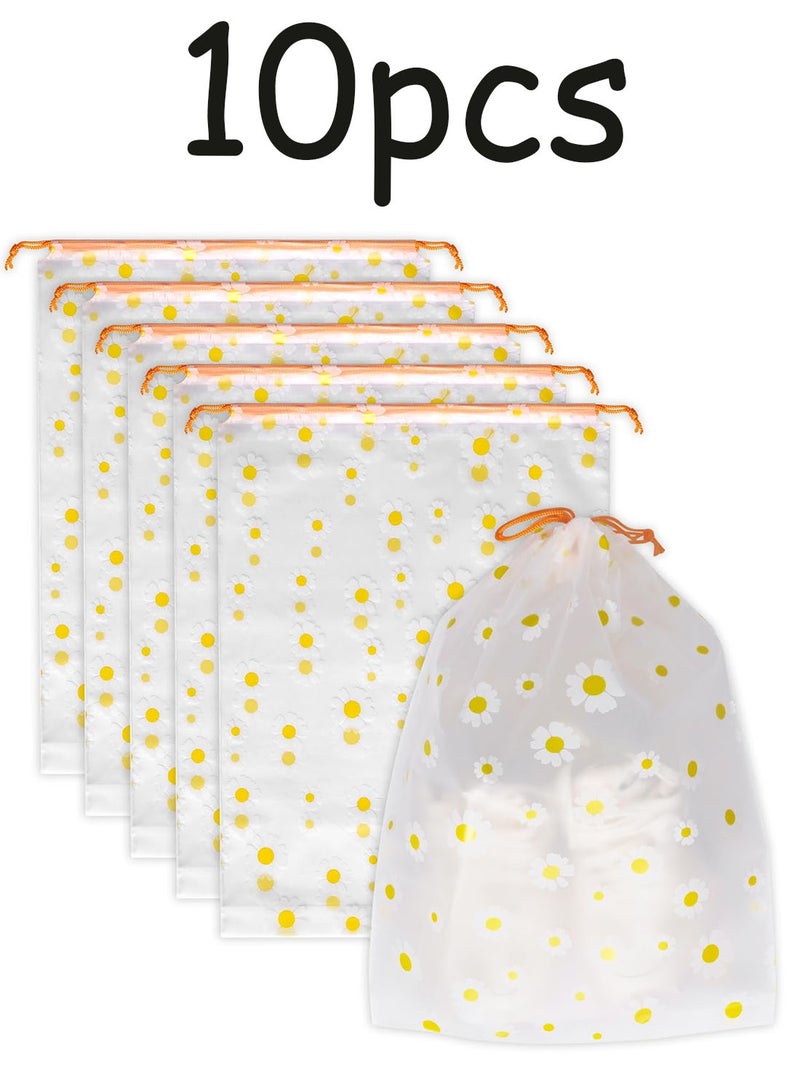 10 Pack Shoe Bags For Travel, Large Waterproof Portable Travel Shoe Storage Bags Travel Essentials Women For And Men - Image 1