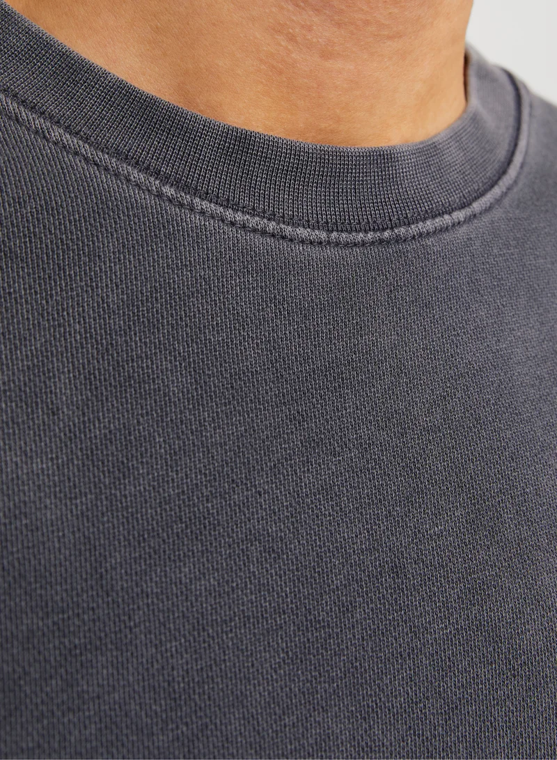 JACK & JONES  Essential Crew Neck Sweatshirt for Men | Best Price UAE