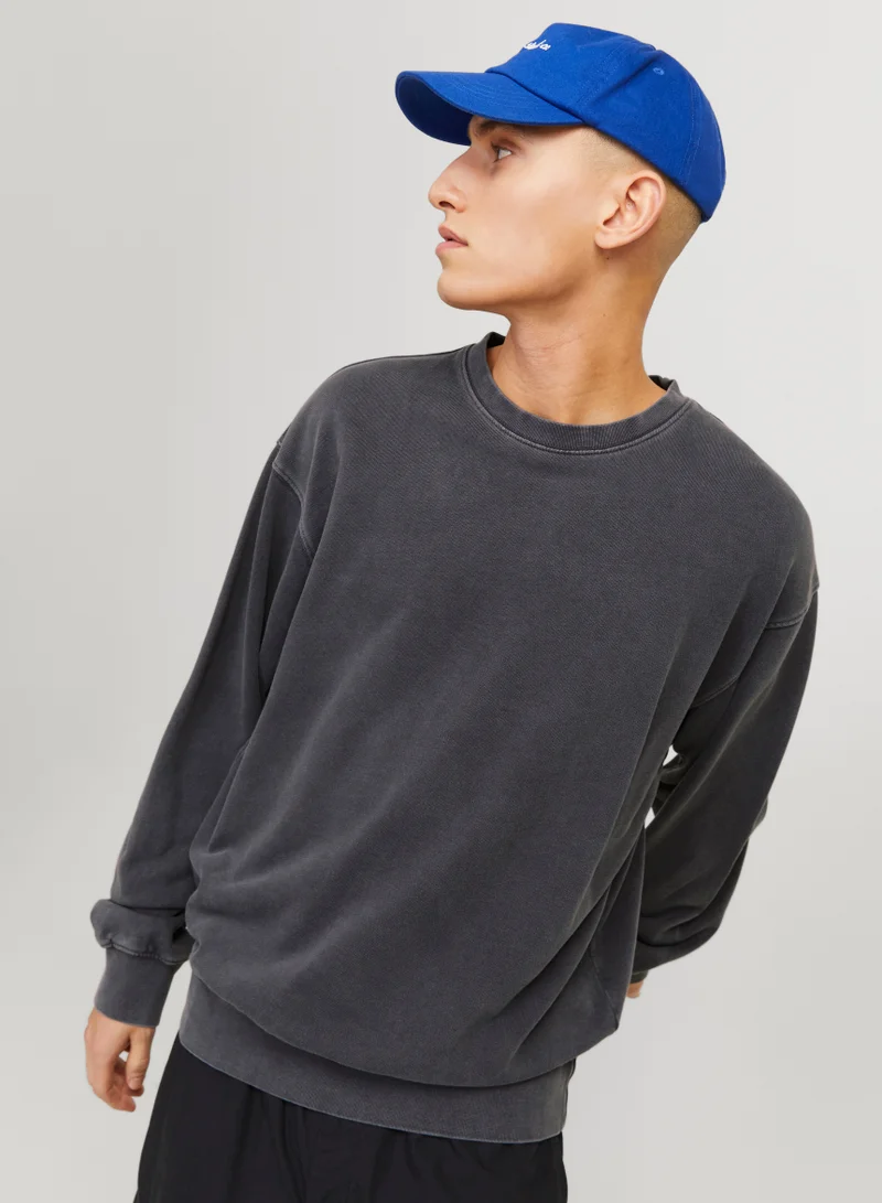 JACK & JONES  Essential Crew Neck Sweatshirt for Men | Best Price UAE
