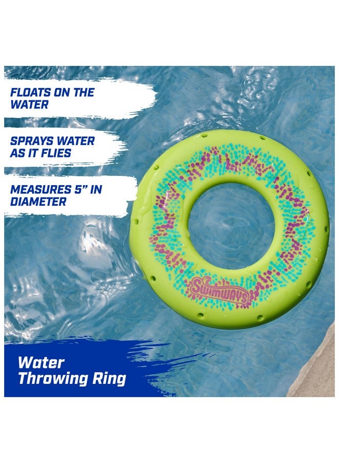 SwimWays سماوات هايدرو سبايرال، ألعاب بركة للأطفال والبالغين، حلقة رمي للشاطئ، البحيرة وحمام السباحة، ألعاب خارجية للأطفال من عمر 5 سنوات وما فوق - Image 3