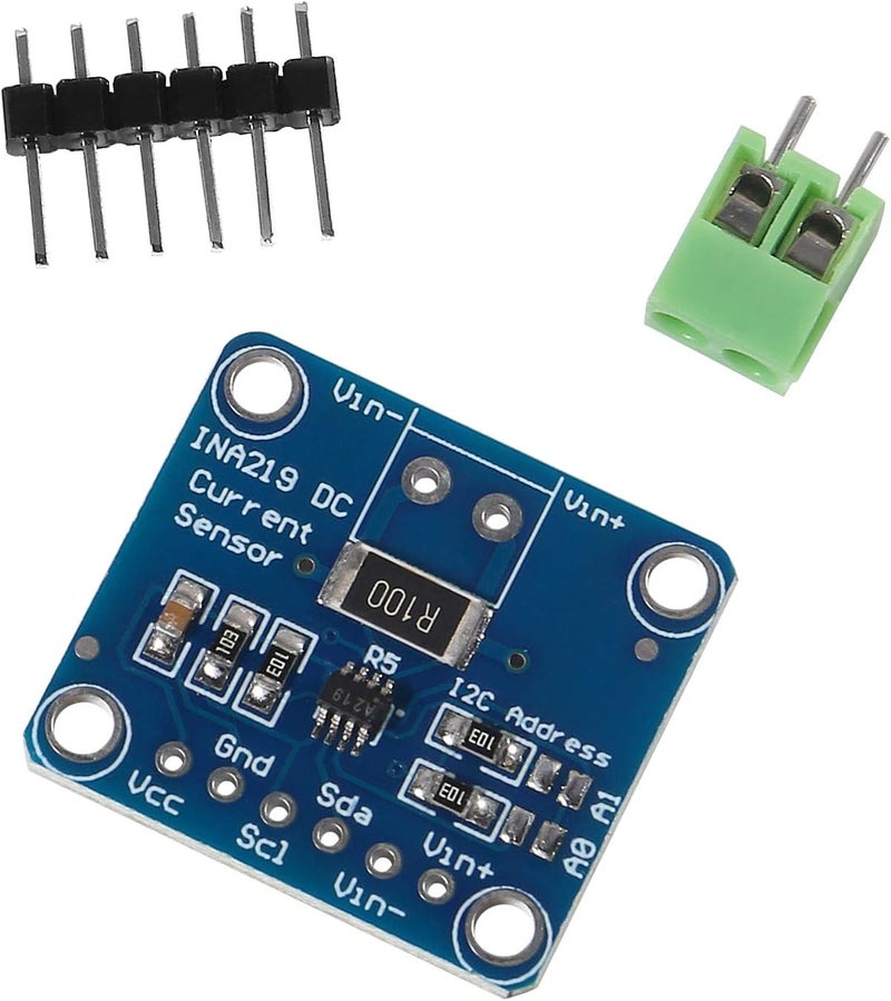 Atnsinc 4 قطع INA219 I2C مستشعر الطاقة ثنائي الاتجاه لمصدر التيار لوحدة لوحة التوصيل واجهة I2C IIC - Image 2