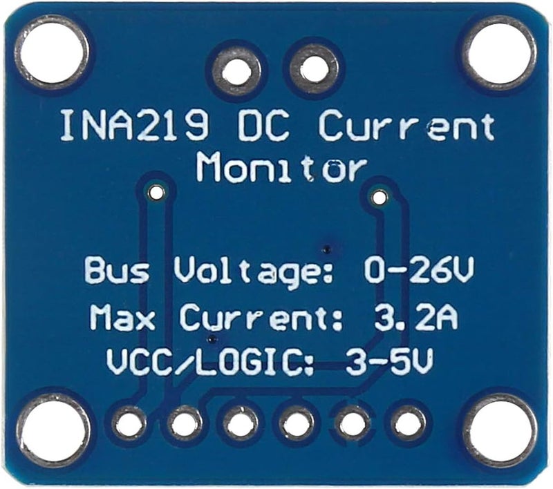 Atnsinc 4 قطع INA219 I2C مستشعر الطاقة ثنائي الاتجاه لمصدر التيار لوحدة لوحة التوصيل واجهة I2C IIC - Image 3
