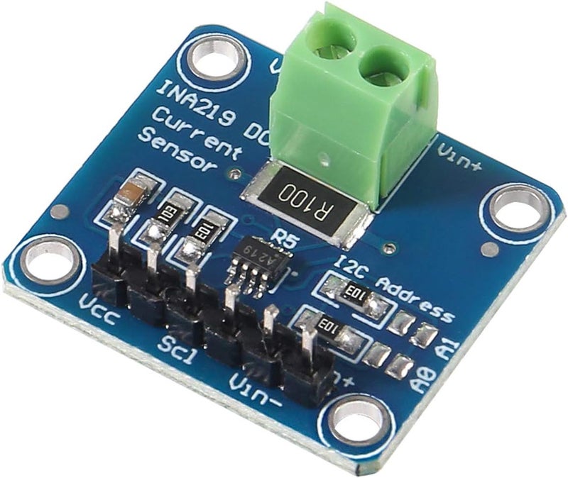 Atnsinc 4 قطع INA219 I2C مستشعر الطاقة ثنائي الاتجاه لمصدر التيار لوحدة لوحة التوصيل واجهة I2C IIC - Image 5