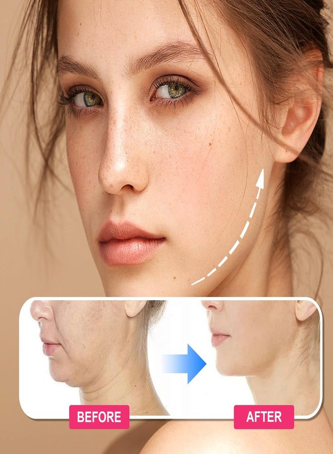 DuoZeng 5PCS V Line Lifting Mask,Firming Neck Lift Tape,Chin Lifting Mask Neck Tape,Double Chin Strap for Neck Tightening and Lifting,Jawline Shaper Neck Mask,Double Chin Reducer Face Lift Tape - Image 4