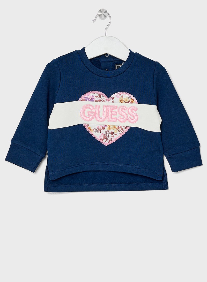GUESS Kids Logo Detail T-Shirt Sets - Image 2
