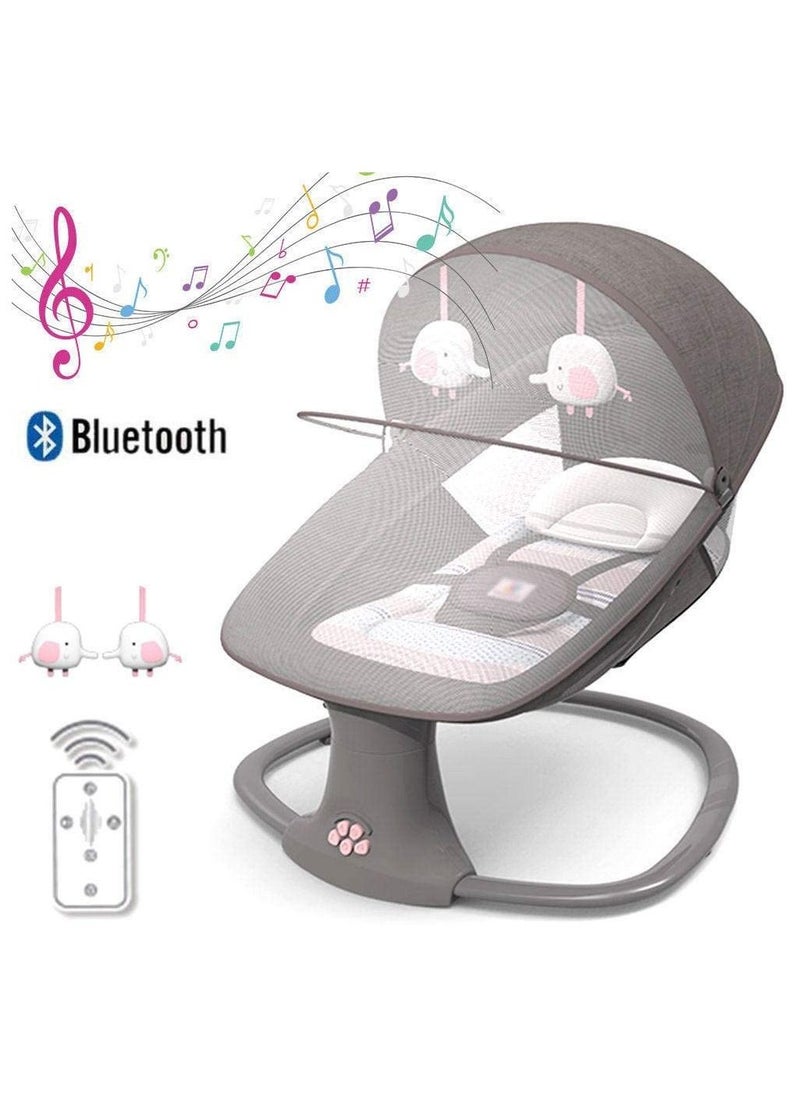 Generic - Baby Swing for Infants Rocking Chair with Remote Control 3-in-1 Adjustable backrest Baby Bouncer Electric Adjustable Rocking Chair - Image 1