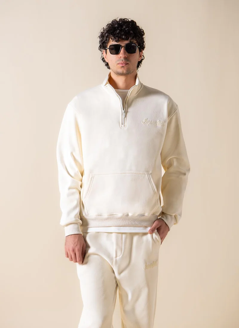 SHAPES SOFT QUARTER-ZIP SWEATSHIRT SET