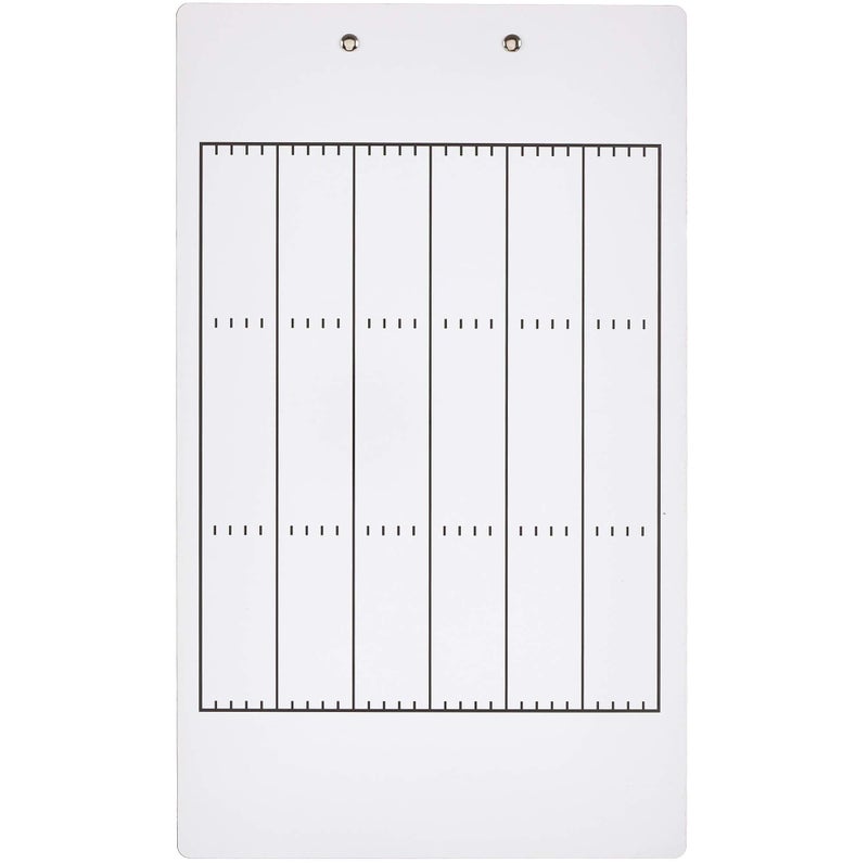 Murray Sporting Goods Dry Erase Coaches Clipboard | Double-Sided Dry Erase White Board (Football) - Image 4