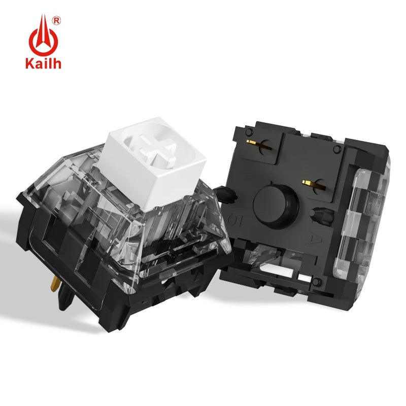 Kailh BOX White/Red/Brown V2 Mechanical Keyboard Switches, Clicky Linear Tactile, 5-Pin, Pre-Lubed, Custom Gaming - Image 2