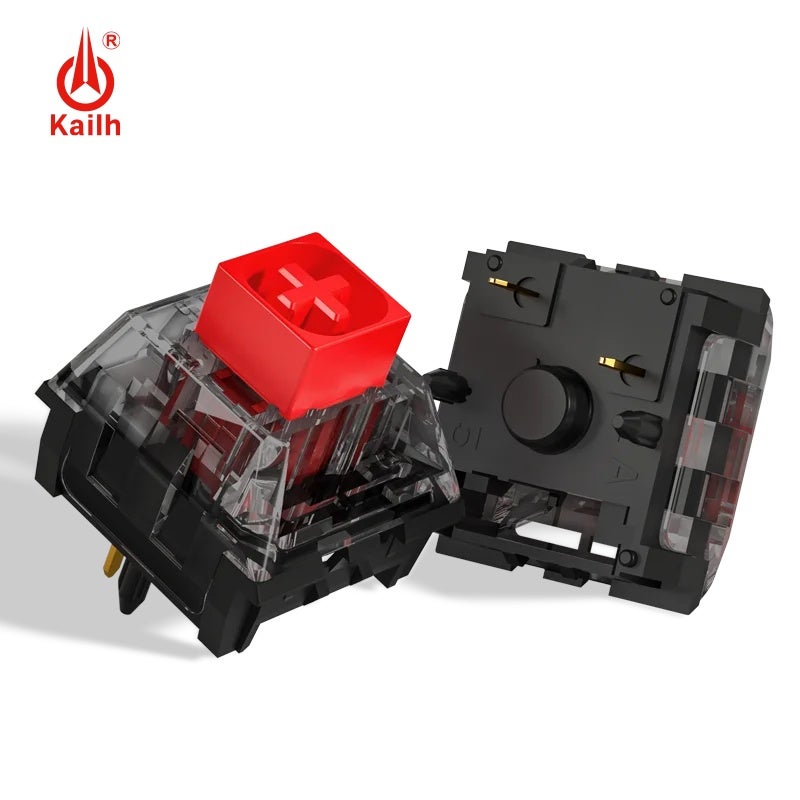 Kailh BOX White/Red/Brown V2 Mechanical Keyboard Switches, Clicky Linear Tactile, 5-Pin, Pre-Lubed, Custom Gaming - Image 4