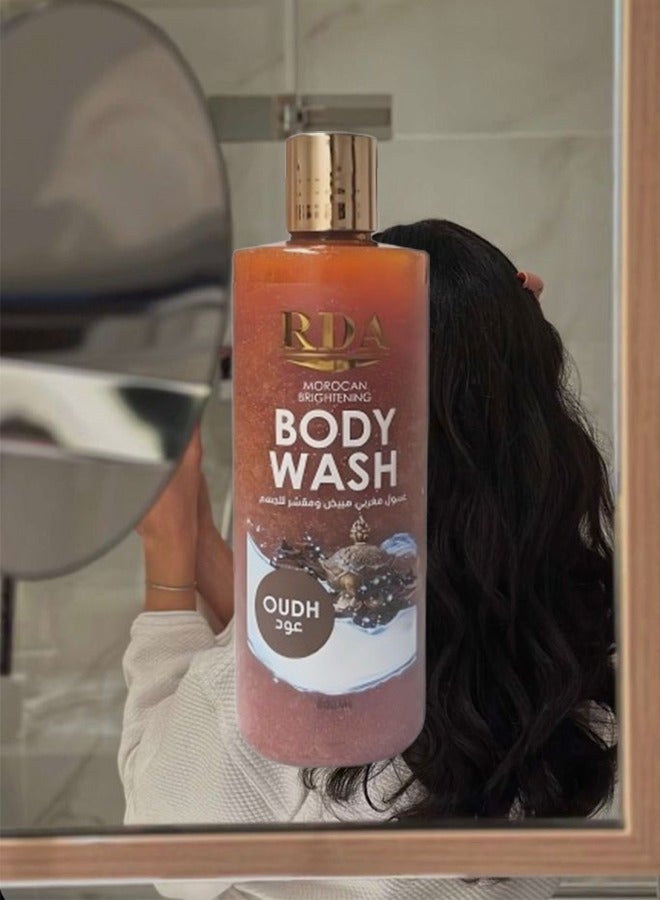 RDA 8 Pieces Oudh Moroccan Brightening Body Wash 100ml - Image 2