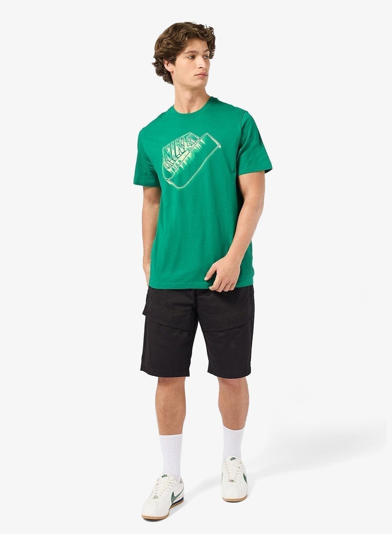 Nike Nsw Standard Blur Futura T-Shirt - Image 4