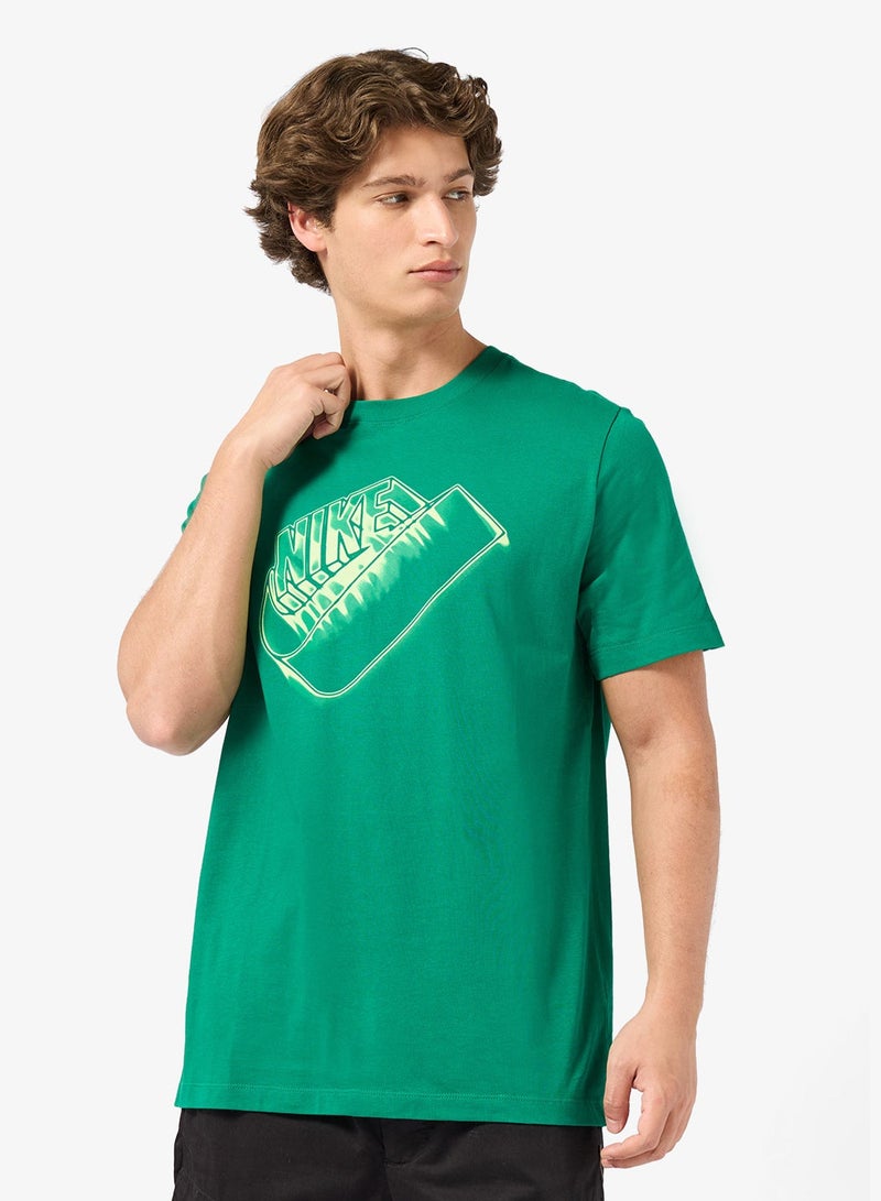 Nike Nsw Standard Blur Futura T-Shirt - Image 1