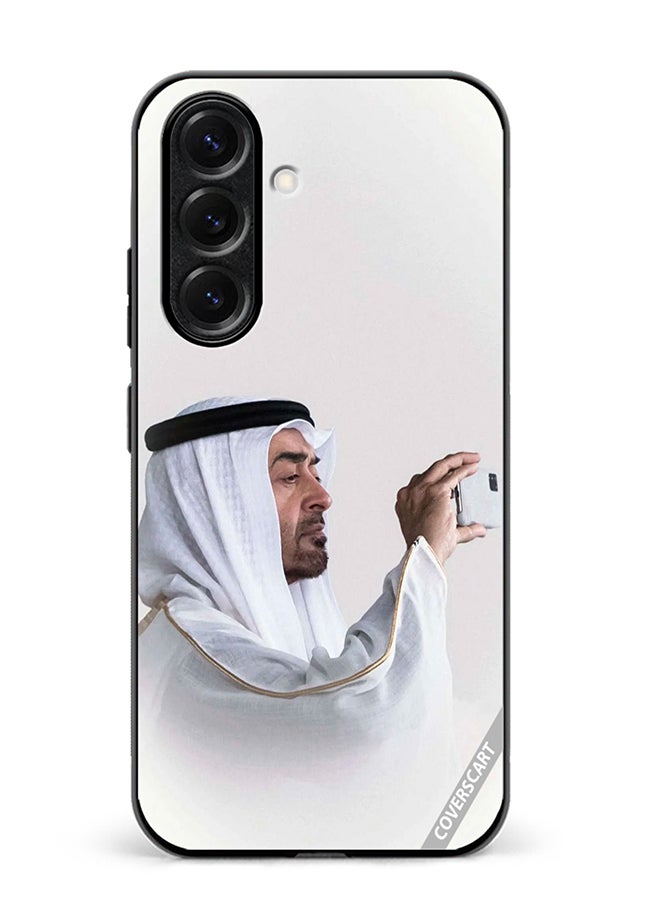 Protective Case Cover For Samsung Galaxy A56 Sheikh Mohamed Bin Zayed Al Nahyan Design Multicolour