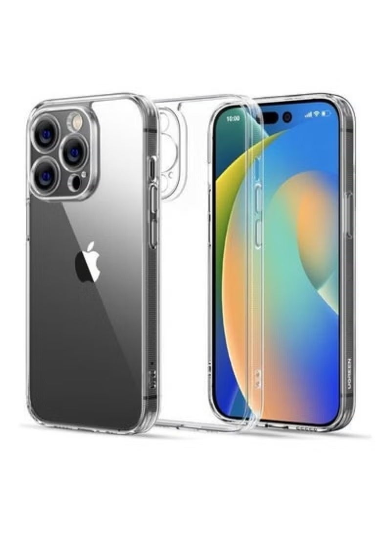 iPhone 14 Pro Max Protective Case Clear TPU Soft Scratch-Resistant Anti-Drop Slim Thin Crystal Case Cover Compatible with iPhone 14 Pro Max 6.7 Inch - Image 1