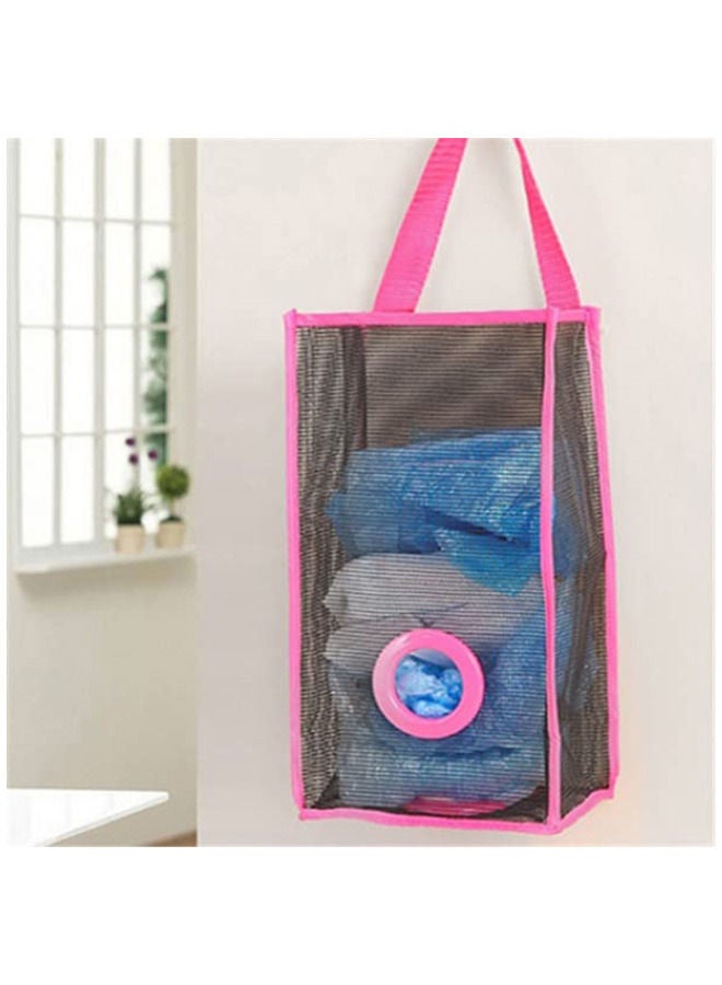 Mesh Garbage Dispensers Folding Trash bags Holder Organizer - Image 2