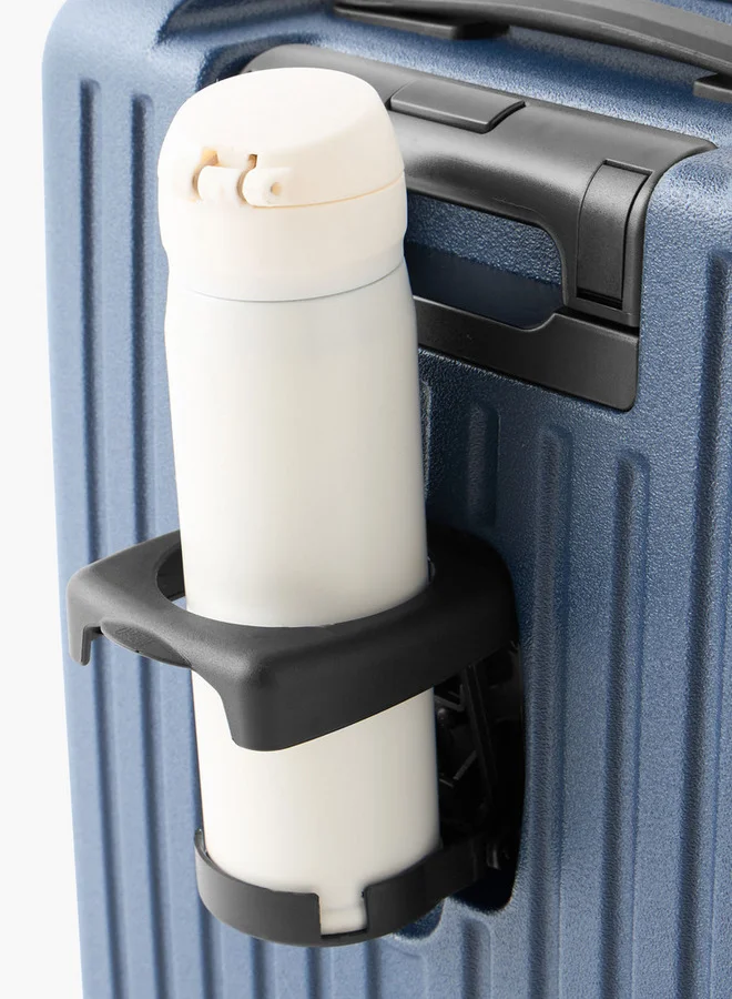 Wave Textured Hardcase Trolley with Retractable Handle - 20 inches Cabin Bag