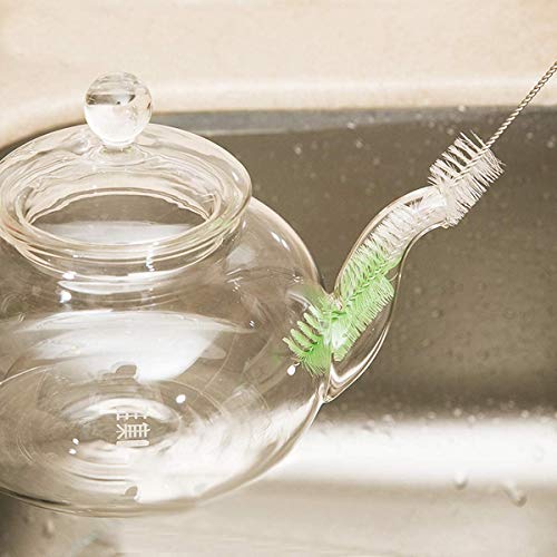 Zollyss 4Pcs Bottle Cleaning Nylon Brush Set for mini Spouts - Image 4