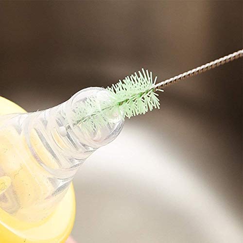 Zollyss 4Pcs Bottle Cleaning Nylon Brush Set for mini Spouts - Image 5