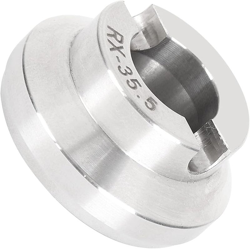 Stainless Steel Watch Back Cover Remover Tool 35 5mm Grooved Dies for Watch Maintenance - Image 3