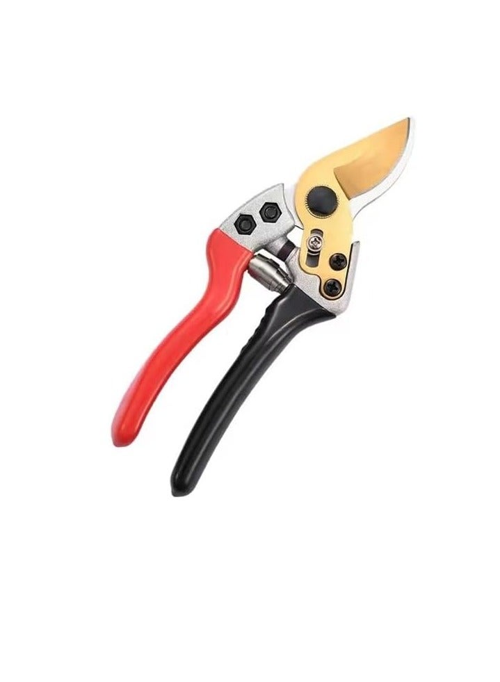 Generic Fruit Branch Scissors Ultra Sharp Rust-Resistant SK5 Steel Blade Non-Slip Handle Safety Lock Heavy Duty Pruning Shears Plant Clipper for Flowers Branches Bonsai & Shrubs  - Image 1
