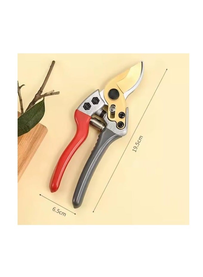Generic Fruit Branch Scissors Ultra Sharp Rust-Resistant SK5 Steel Blade Non-Slip Handle Safety Lock Heavy Duty Pruning Shears Plant Clipper for Flowers Branches Bonsai & Shrubs  - Image 3