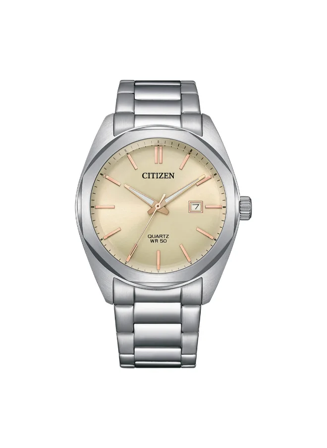 CITIZEN Men's Analog Tonneau Shape Stainless Steel Wrist Watch BI5110-54B - 41 Mm