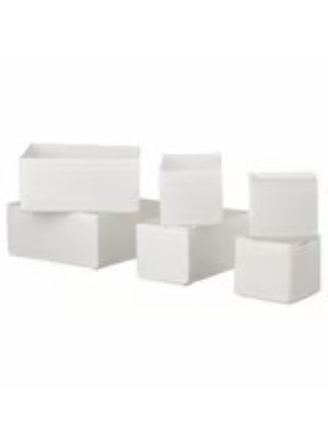 skubb Box set of 6 white - Image 1