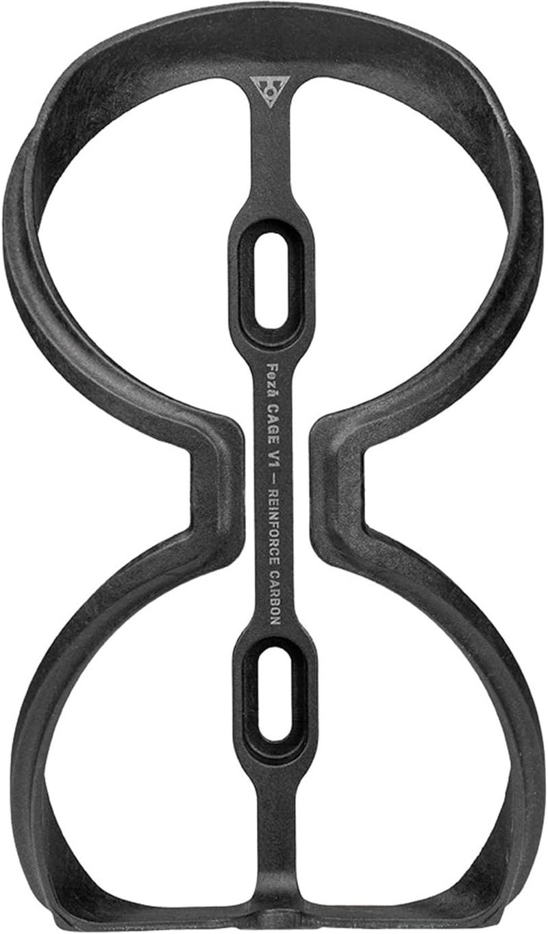توبيك Toppeak Feza Carbon Cage V1، حامل زجاجات الماء للدراجات، أسود - Image 2