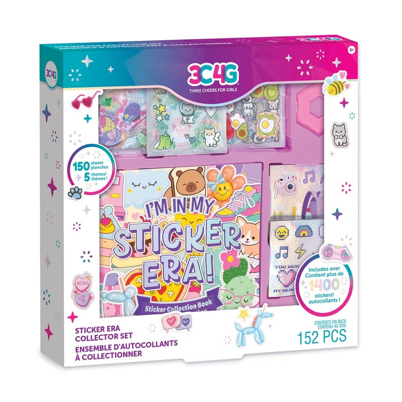 Make It Real - Im In My Sticker Era Collector Sticker Book 152 Pieces - 12095 - Image 1