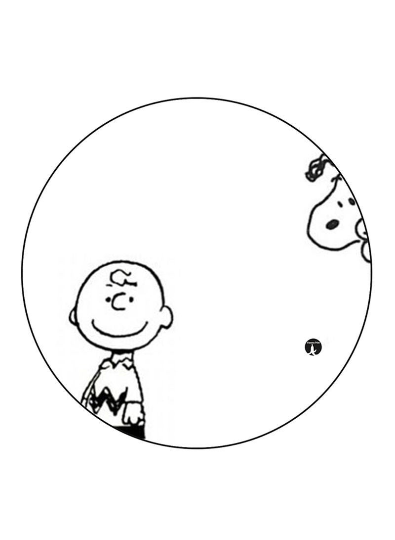 Snoopy Printed Mouse Pad Multicolour