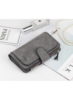 Baellery Wallet For Women Rfid Blocking Clutch Purse Long Ladies Credit Card Holder Organizer(Dark Grey)  - Image 5