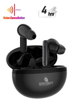 True Wireless Earbuds ANC & ENC for Clear Sound enjoy deep bass and noise-free calls with ANC + ENC technology. With 4-5 hours playtime, a 300mAh charging case, and fast 1.5-hour charging, stay powered all day. Compatible with iPhone, Samsung, OnePlus, Xiaomi, Huawei, Google Pixel, iPads, and more perfect for work, travel, and workouts.