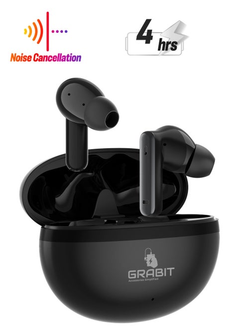 True Wireless Earbuds – ANC & ENC, Clear Sound, All-Day Playtime