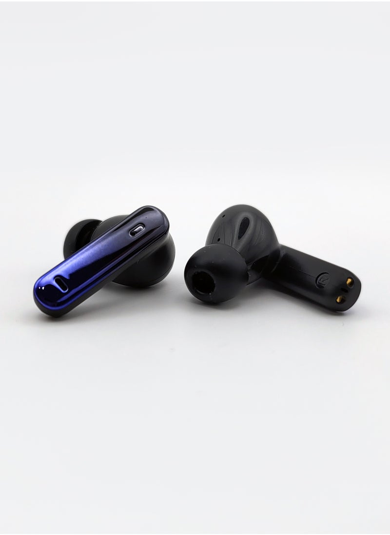 GRABIT - True Wireless Earbuds ANC & ENC for Clear Sound enjoy deep bass and noise-free calls with ANC + ENC technology. With 4-5 hours playtime, a 300mAh charging case, and fast 1.5-hour charging, stay powered all day. Compatible with iPhone, Samsung, OnePlus, Xiaomi, Huawei, Google Pixel, iPads, and more perfect for work, travel, and workouts. - Image 1