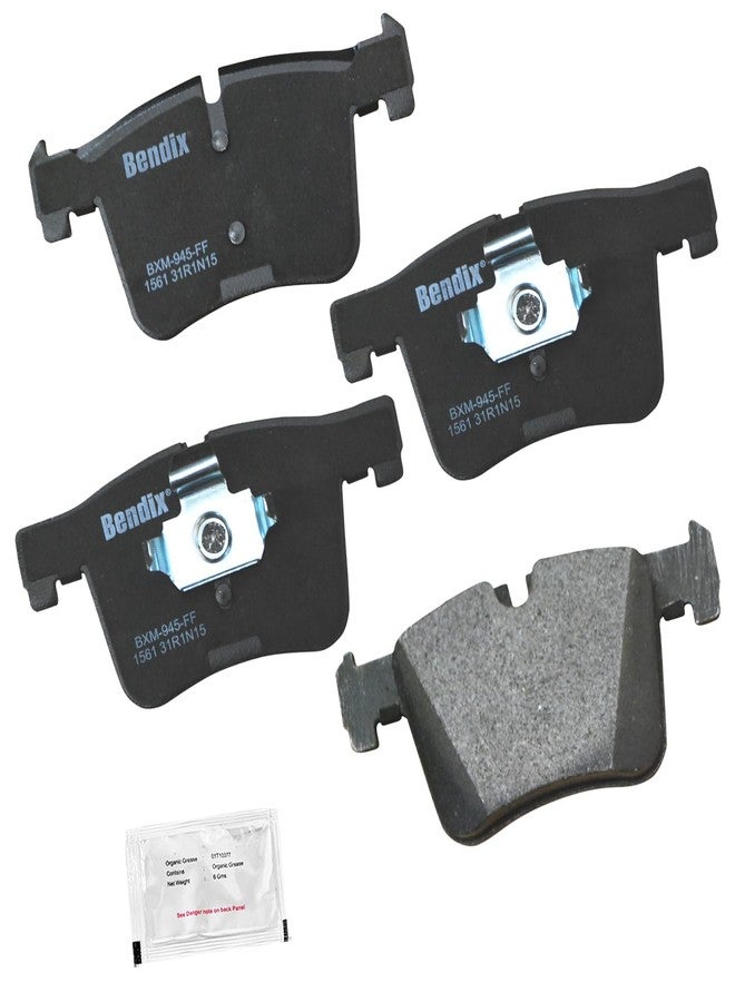 Bendix Priority1 CFM1561 Semi-Metallic Front Brake Pads for Select Models BMW 120i,220i,228i,xDrive,230i,320i,328d,328i,GT 330e,330i,428i,Gran Coupe,xDrive 430i,X3,X4 - Image 1