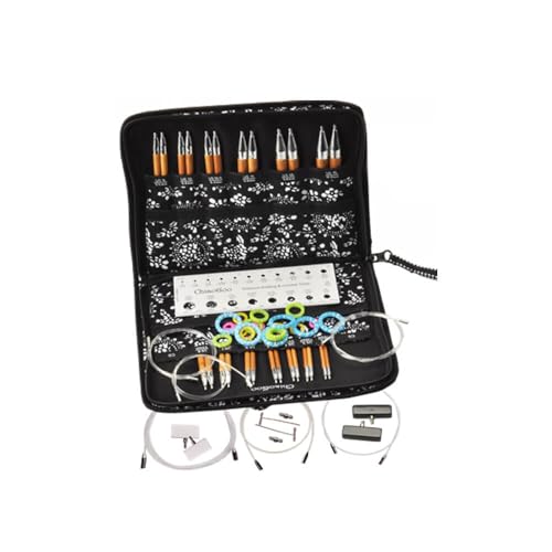 ChiaoGoo Spin Bamboo Small Set, 5-inch (13 cm) [S], US 2-8 (2.75-5 mm) - Image 1