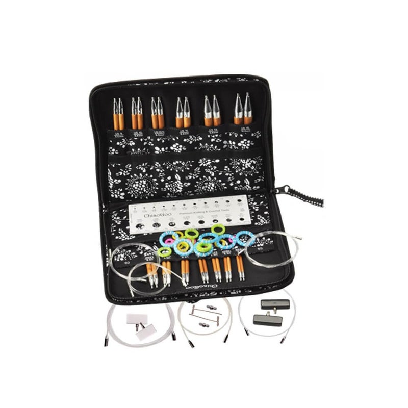 ChiaoGoo Spin Bamboo Small Set, 5-inch (13 cm) [S], US 2-8 (2.75-5 mm) - Image 4