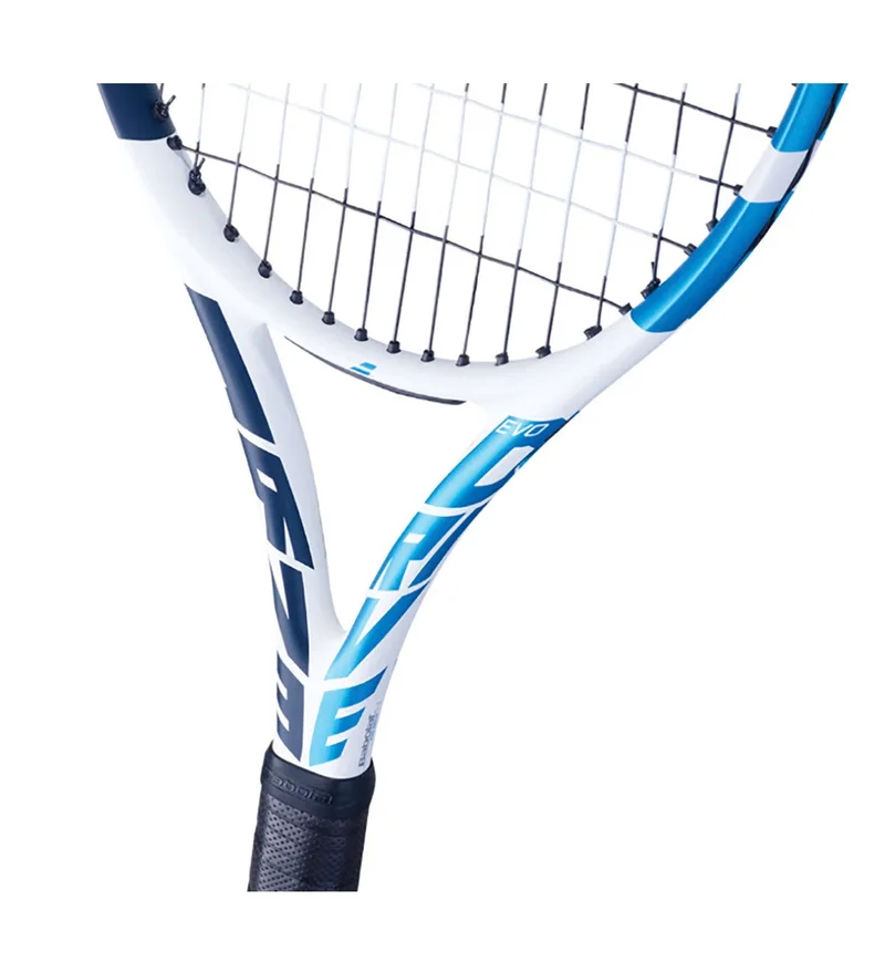 Babolat Babolat Tennis Rackets EVO DRIVE WHITE STRUNG, White Blue, 102537