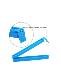 CELLEBII CELLEBII 3 Different Size Plastic Food Snack Bag Pouch Clip Sealer Large Medium Small Plastic Snack Seal Sealing Bag Clips Vacuum Sealer Set of 18 MultiColor  - Image 3