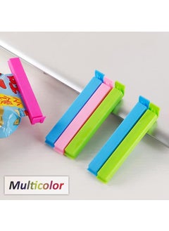 CELLEBII CELLEBII 3 Different Size Plastic Food Snack Bag Pouch Clip Sealer Large Medium Small Plastic Snack Seal Sealing Bag Clips Vacuum Sealer Set of 18 MultiColor  - Image 4