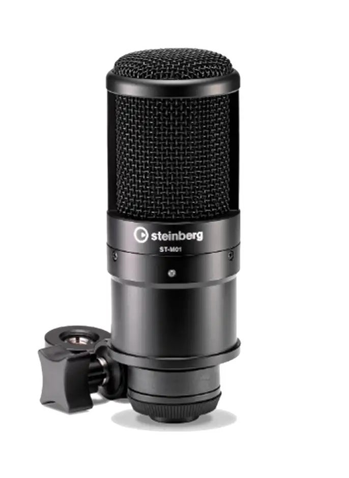 steinberg - Steinberg UR22C Recording Pack with USB 3.1 Audio Interface, Condenser Microphone, and Headphones - Red - Image 1