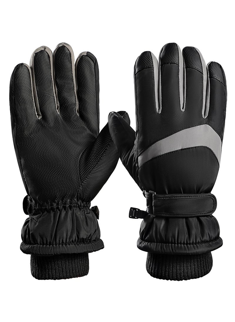 KASTWAVE - Winter Gloves for Men Women - Wool Fleece Liner Touchscreen Gloves, Thermal Warm Winter Gloves for Cold Weather - Image 1