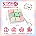 Sumgsn 2 Pcs Keyboard Fidget Toy Clicker Fidget for Adults 9 Keys Relieve Stress and Anxiety Decompression Keyboard Fidget Keychain - Image 4