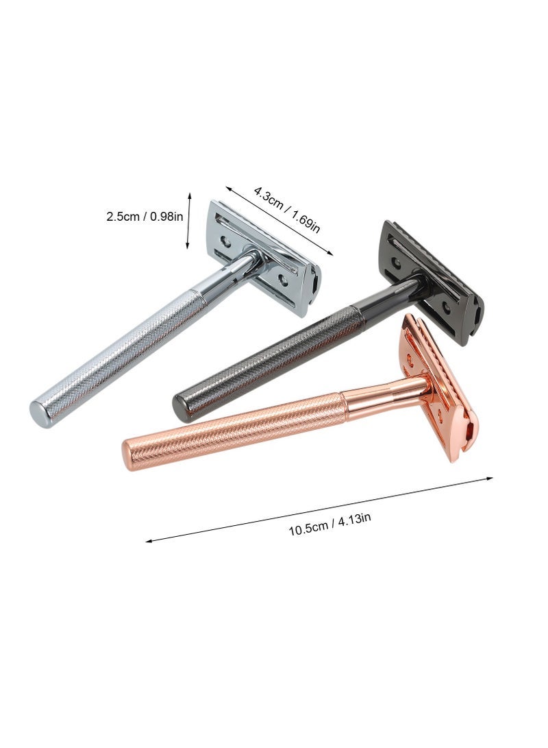 Captaintech Stainless Steel Double Edge Shaving Razor - Image 3